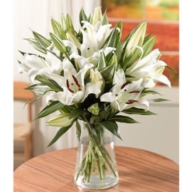 Enchanted Garden's Lilies (9 Stems)