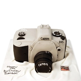 Camera Cake (15 persons / diameter 25 cm)