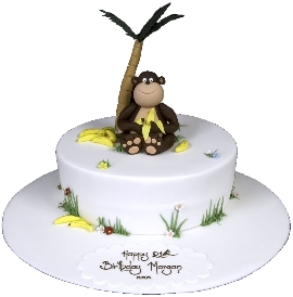 Happy Monkey Cake (15 persons / diameter 25 cm)