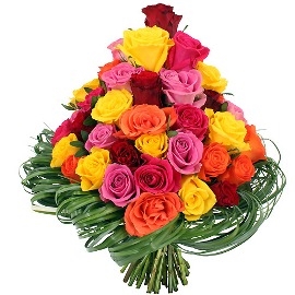 Breathtaking Beauty (55 Roses)