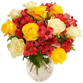 Roses Inside Of Bloom (15 Roses)