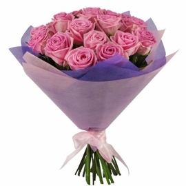 Splendid Pink Bouquet (15 Roses)