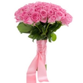 Pink Roses Bouquet (21 Roses)