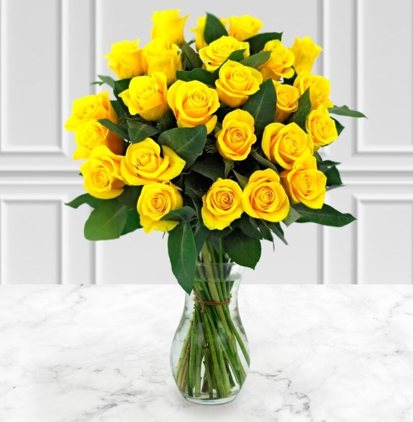 Deluxe Yellow Roses | Upgrade