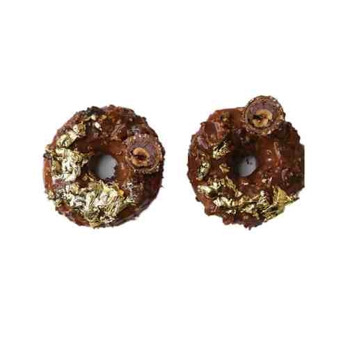 Golden Ferrero Rocher Doughnut