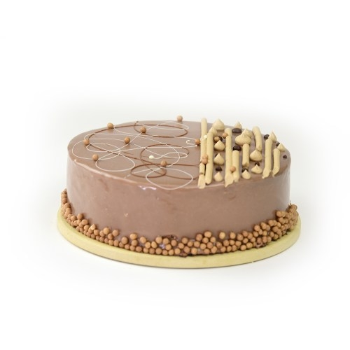 Hazelnut Praline Chocolate Mousse Cake-8In