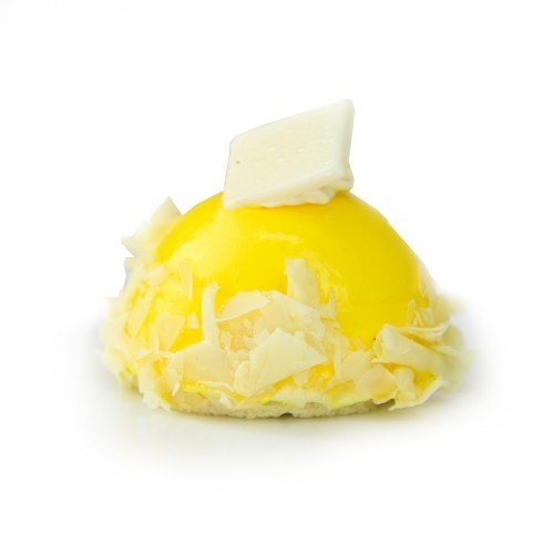 Lemon White Chocolate Mousse Bombe Individual (6 Pkg)