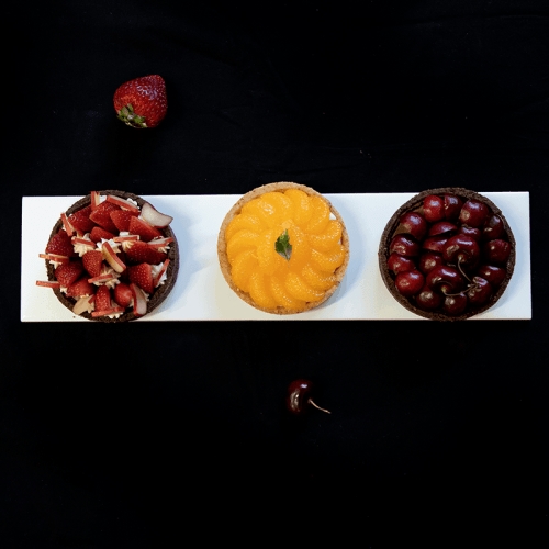 Local Loaded Seasonal Fresh Fruit Tart (5 Inch  6 Pack)