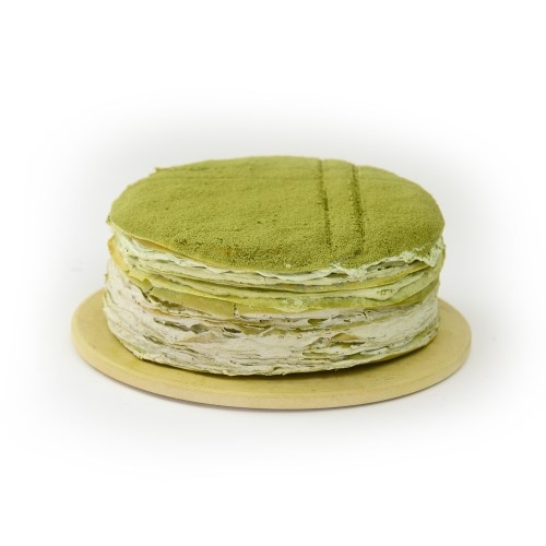 Matcha Green Tea Mille Crepe-8