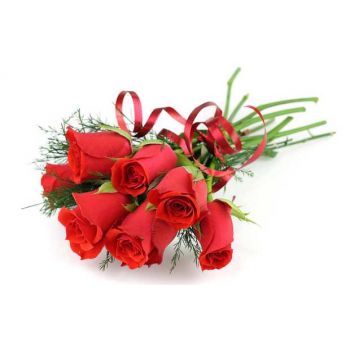 8 Red Roses