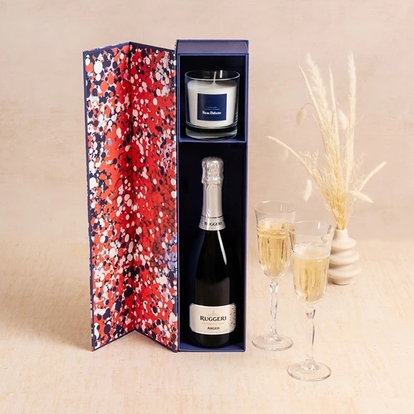 The Prosecco and Candle Gift
