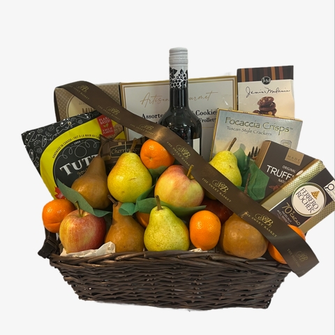 Fruit And Gourmet Extravaganza Gift Basket