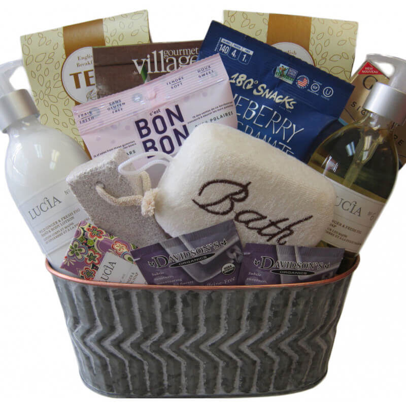 Blue Lagoon Spa Gift Basket