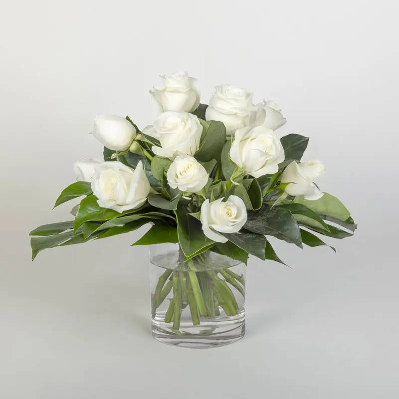Eternal Roses in White