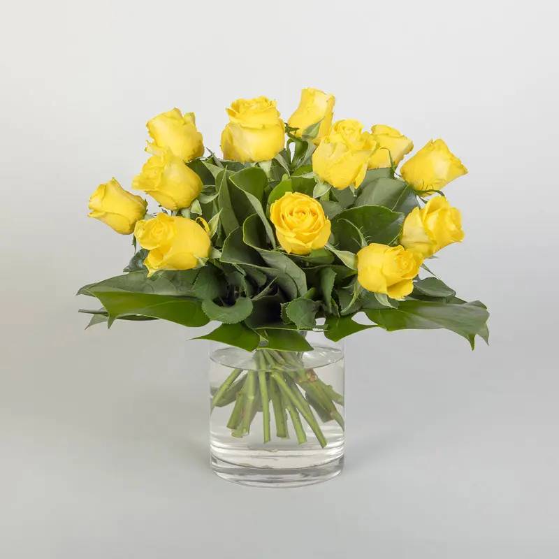 Eternal Roses in Yellow