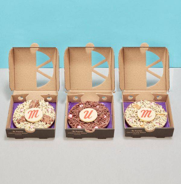 Mum Chocolate Pizza Trio