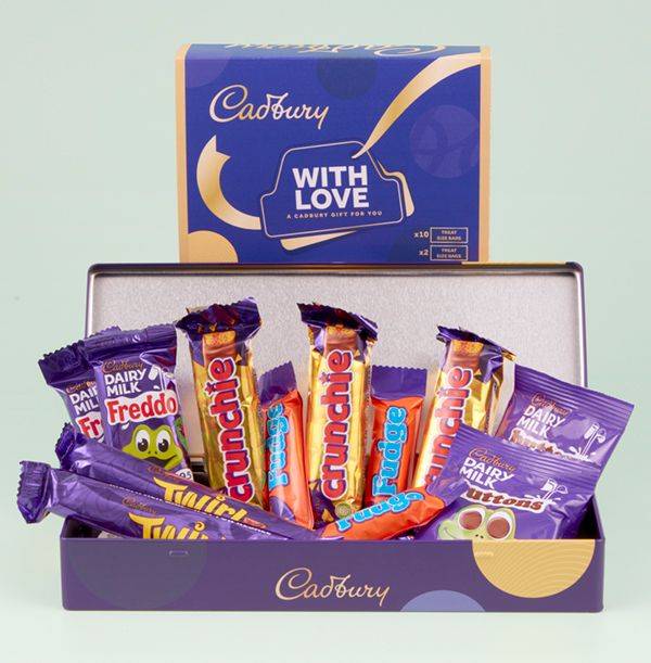 With Love Cadbury Tin