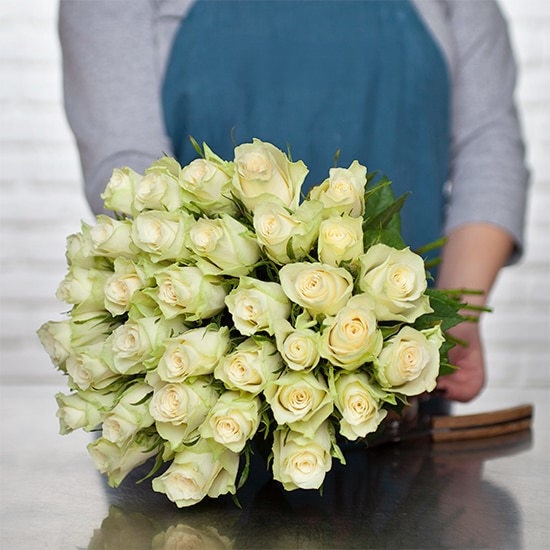 Pure White (25 stems)