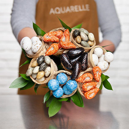 Summer chocolate party (8 baskets)