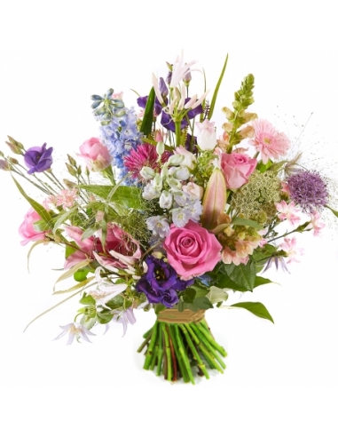 Wild fieldflower bouquet pink (Small)
