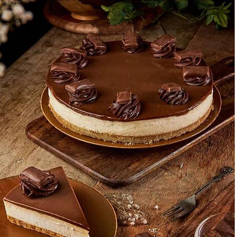 Galaxy Chocolate Cheesecake Torte