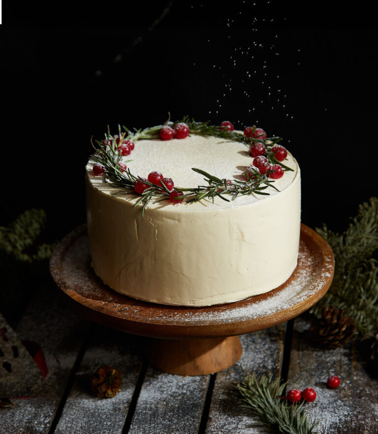 Winter Wonderland Carrot Cake