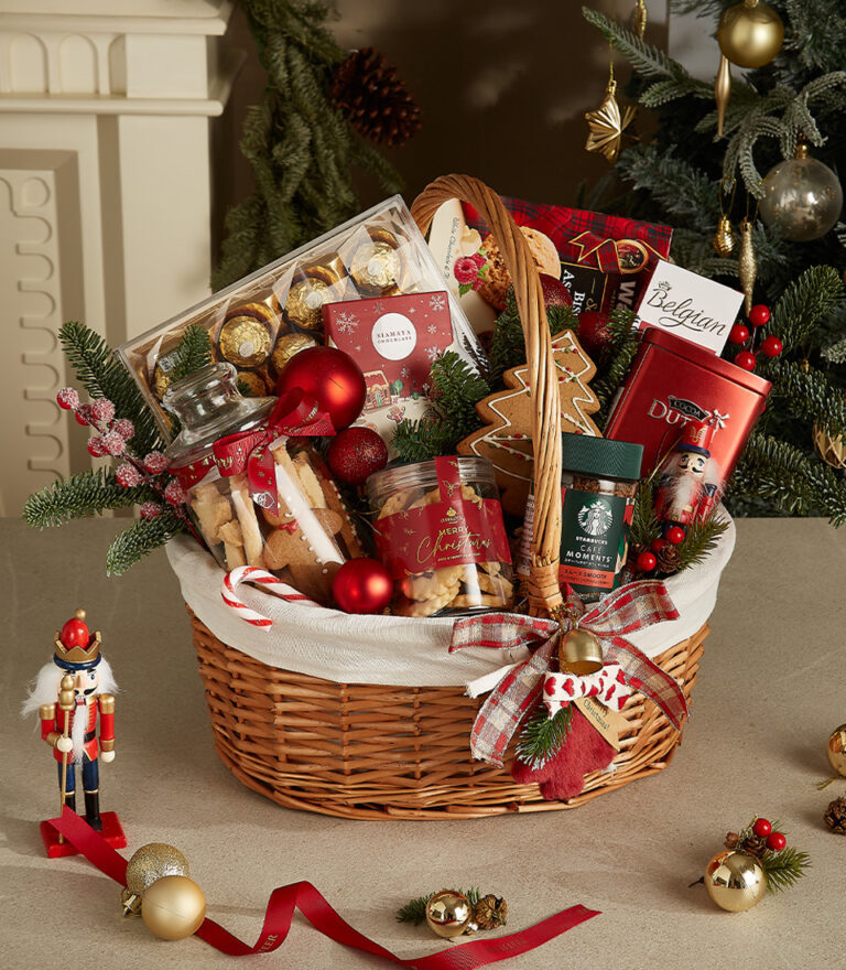 Festive Celebration Deluxe Basket