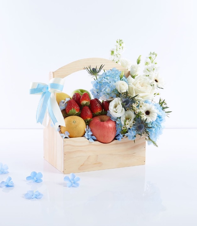 Blue and White Freshness Mother's day