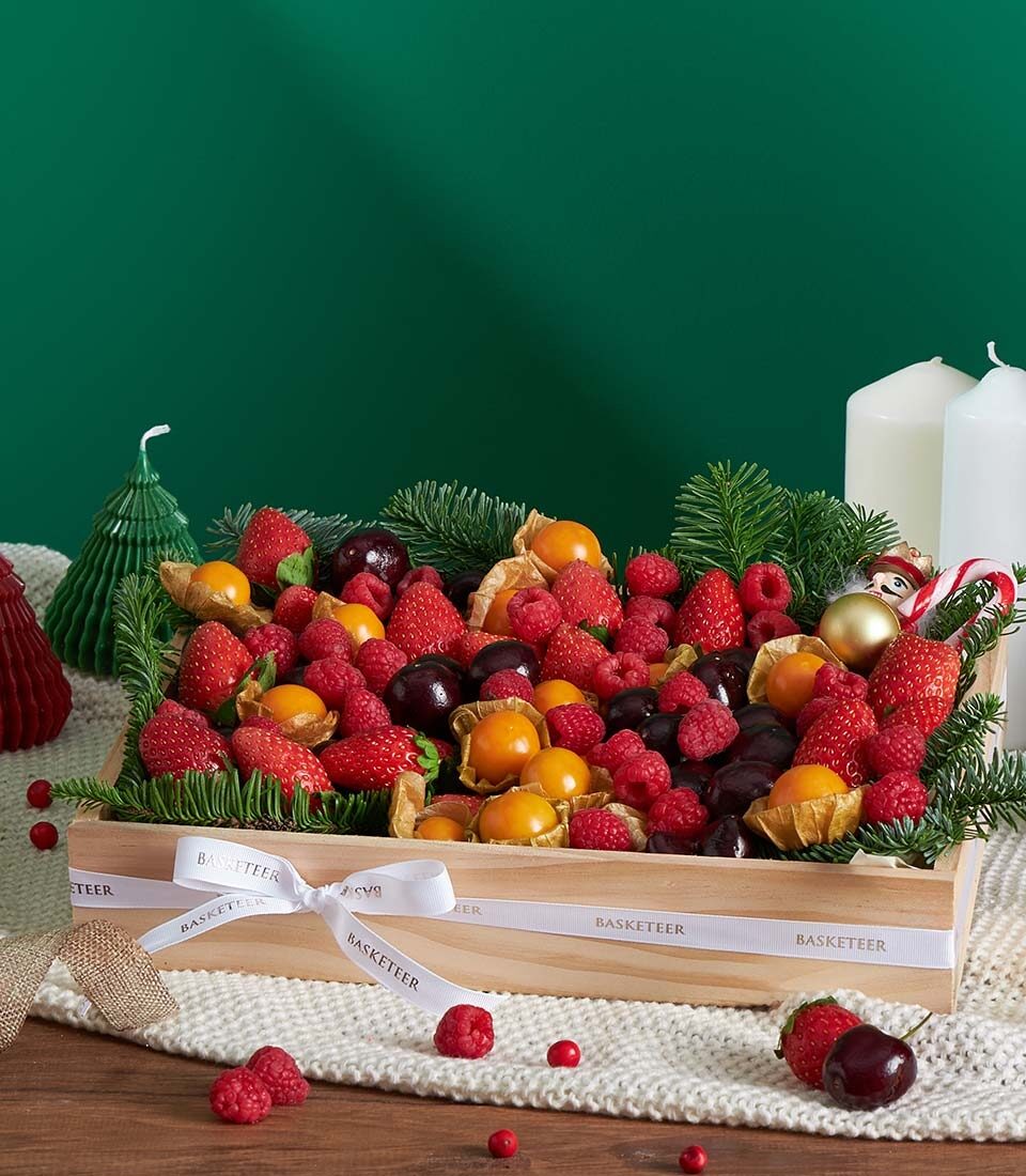 Festive Berry Fruit Gift Box