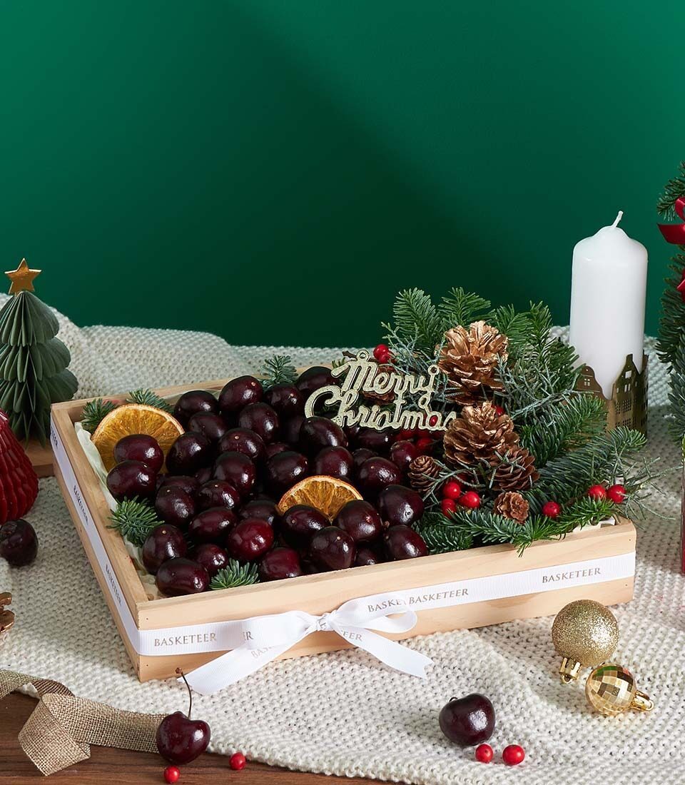 Premium Cherry Fruit Gift Box