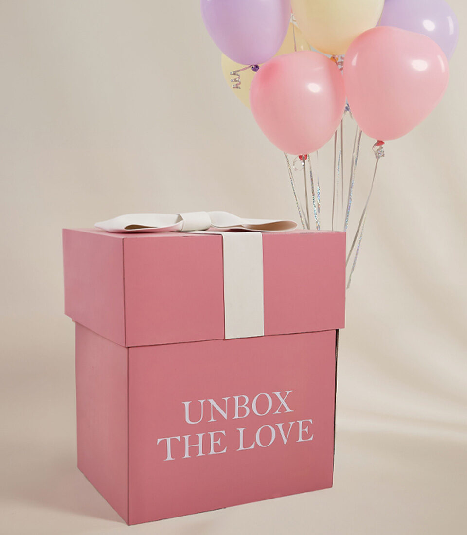 Surprise Balloons Gift Box