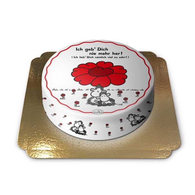 Sheepworld - I'll never give you back cake