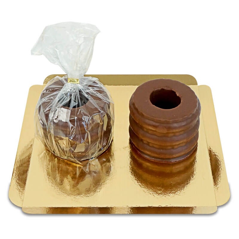 Milk Chocolate Baumkuchen (1 piece)