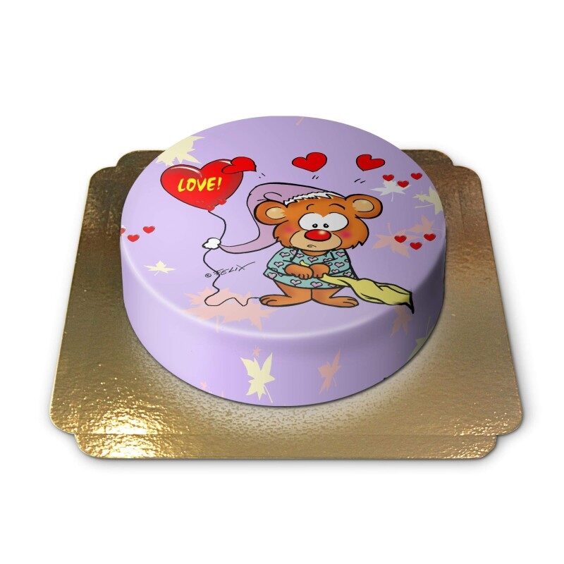 Teddy Bear Love Cake