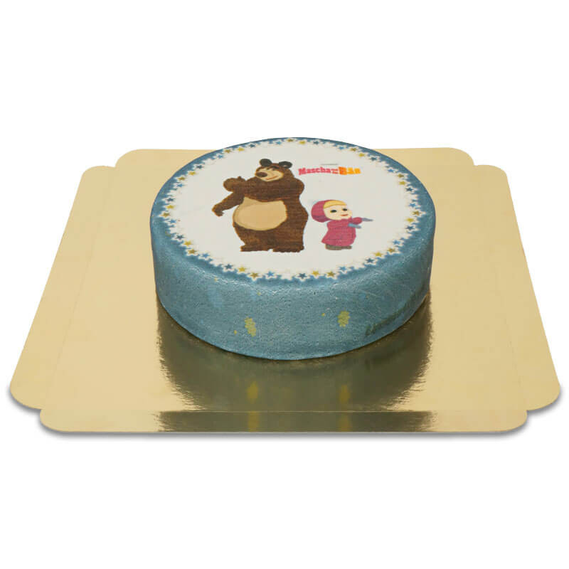 Masha and the Bear Winter magic cake (Small (6 Servings))