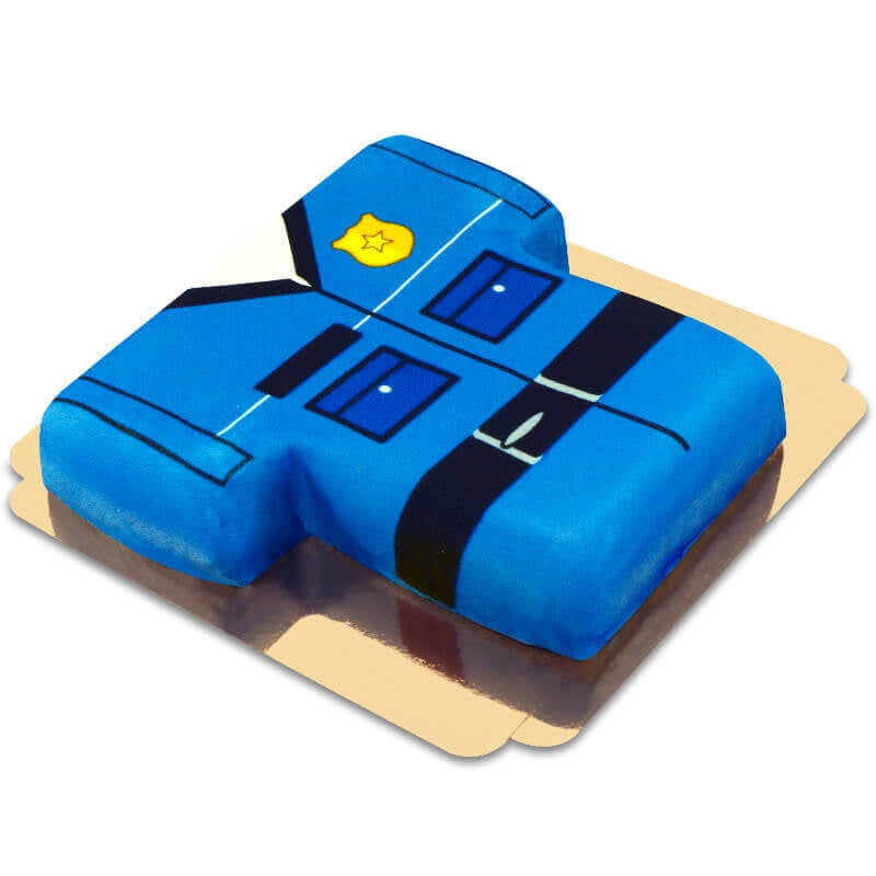 Police Officer Cake (Medium ((25×17 cm)16 servings))