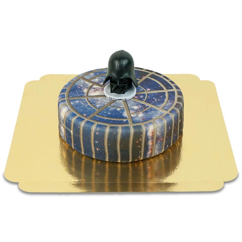 Star Wars cake candles on space cake (Small ((18 cm) 6 servings))