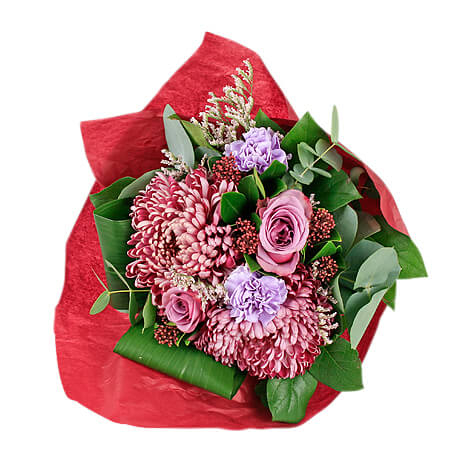 Send the Midnight bouquet as a flower delivery service