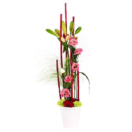 High Arrangements In Pink