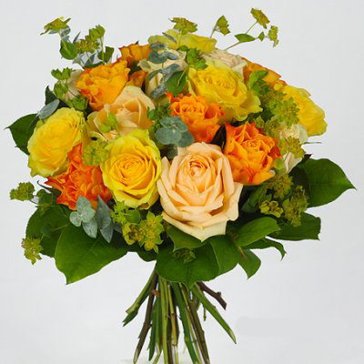 Funeral Flowers - Autumn Fraging bouquet (Medium)