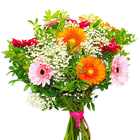 Send the Joyful bouquet as a flower delivery service