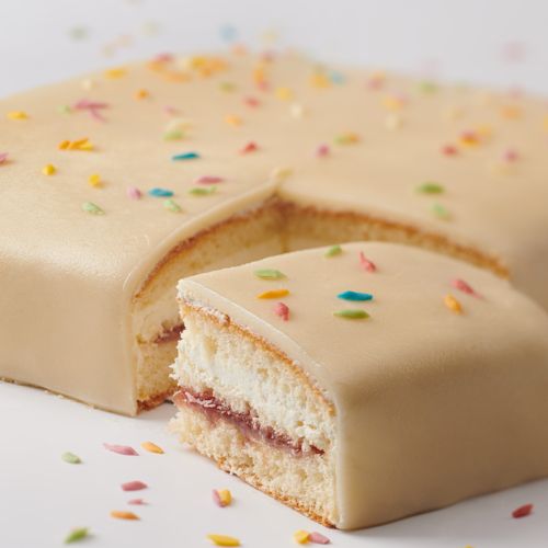Festive marzipan cake (8 people)