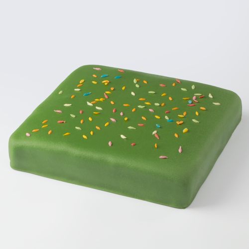 Festive marzipan cake green (8 people)