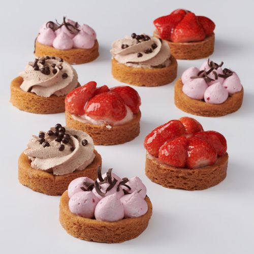 Tarts: fruit & caramel