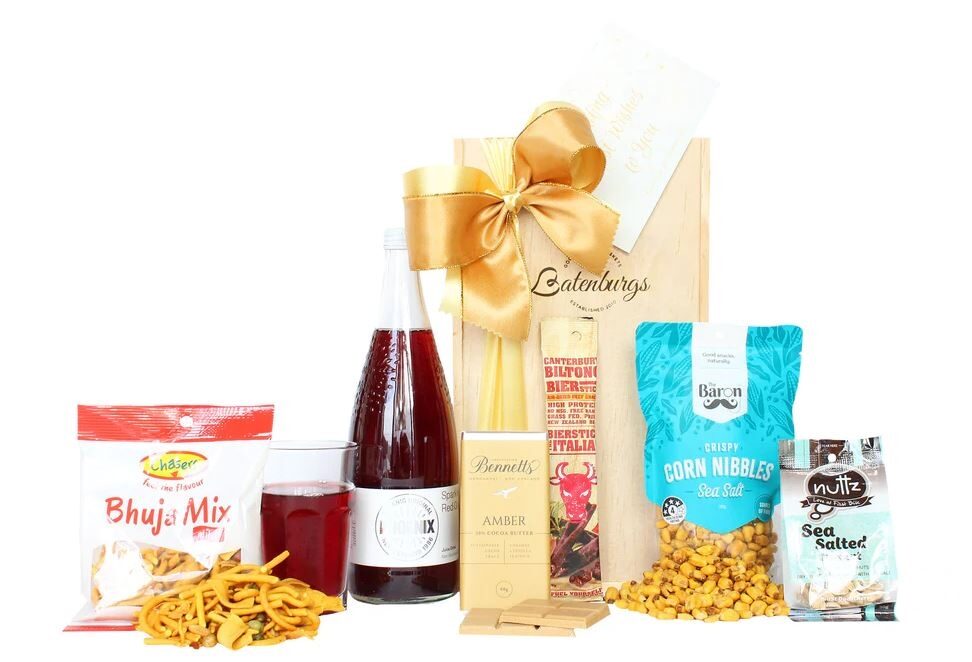 Grape Juice Hamper And Nibbles