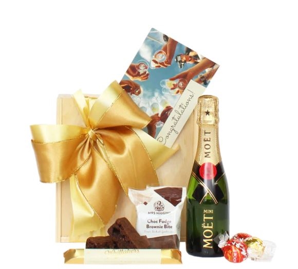 Sparkling Best Wishes With Champagne