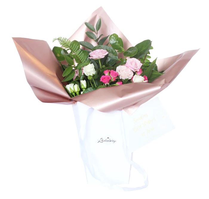 Blooming Blushes Rose Bouquet