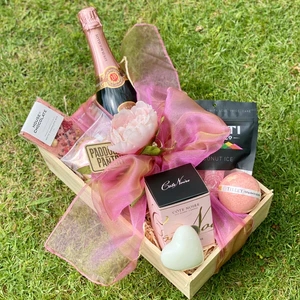 Treat Her Pink Gift Basket