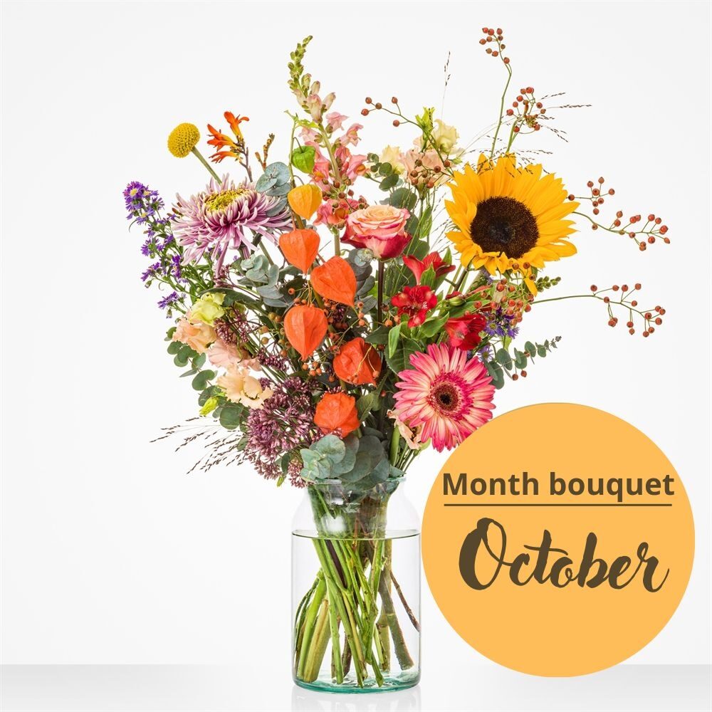 Monthly bouquet October (Small)