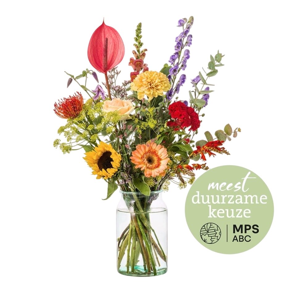 Green Certified Autumn Bouquet (Small)